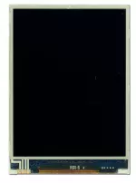 240x320 Full-Color TFT Display, Front view, powered off.