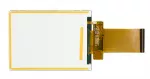 The CFAF240320A-032T is a 3.2 240x320 color TFT LCD display, back view w/ tail unfolded.