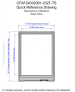 CFAF240320B1032TTS Mechanical Drawing