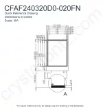 CFAF240320D0020FN Mechanical Drawing