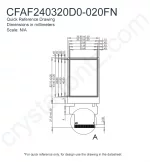 CFAF240320D0020FN Mechanical Drawing