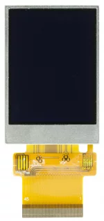 240x320 Full-Color TFT Display, front view, powered off.