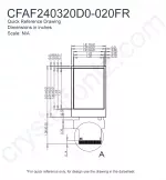CFAF240320D0020FR Mechanical Drawing