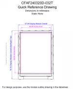 CFAF240320D032T Mechanical Drawing