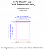 CFAF240320H022T Mechanical Drawing