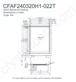 CFAF240320H1022T Mechanical Drawing