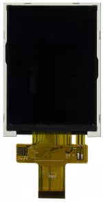 240X320 2.8-inch TFT display, front view, powered off.