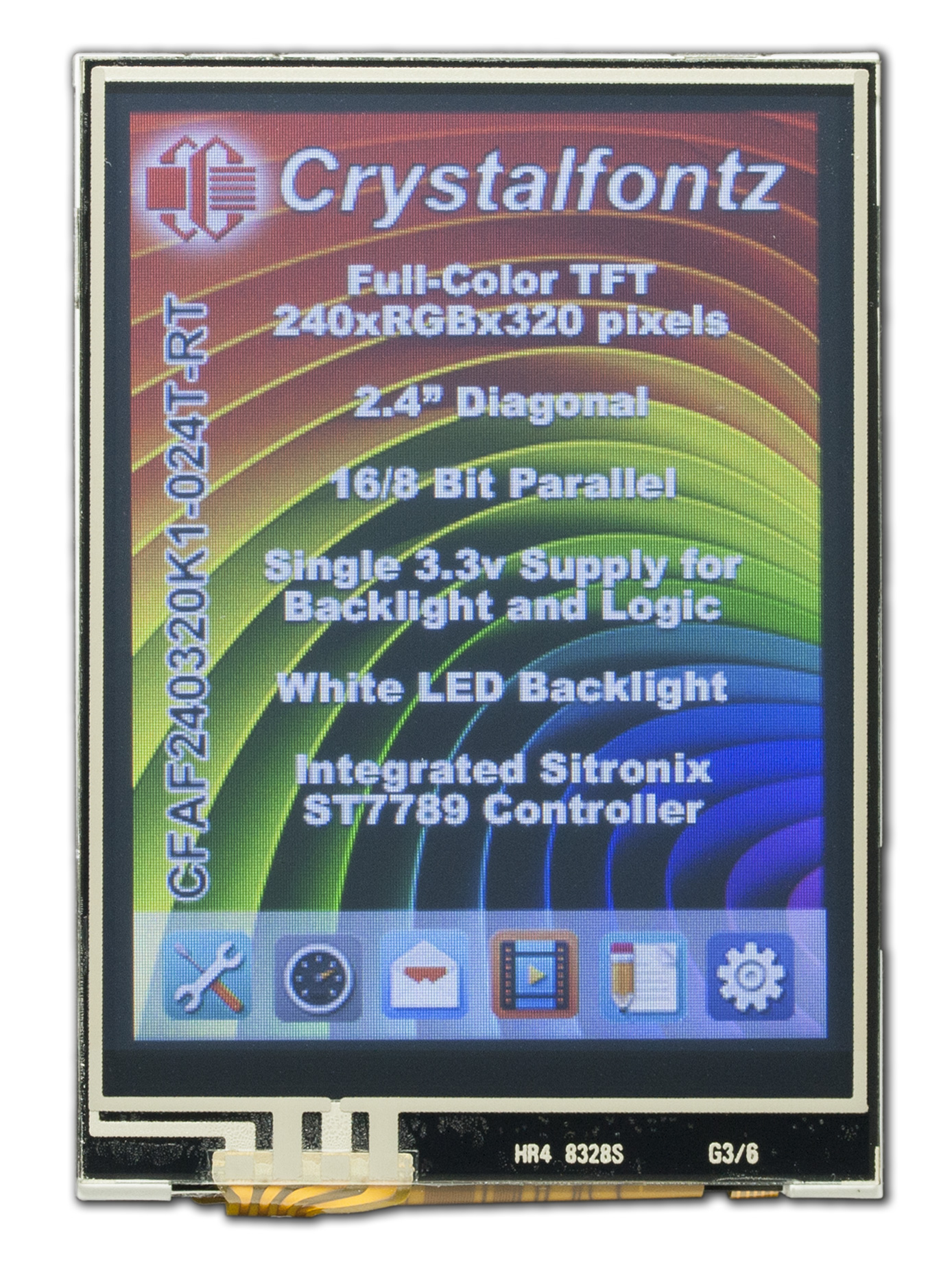 RGB 2.4 inch 37PIN TFT LCD Screen with Touch Panel 240 *320 f¨¹r MCU 51 NEU 
