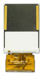 Back view of 240x320 TFT LCD
