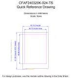 CFAF240320KTTS Mechanical Drawing