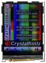 CFAF240320S-032T Unmodified, appears as the camera perceives the display.