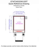 CFAF240320W020T Mechanical Drawing