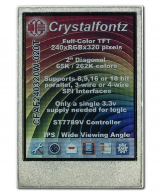 2 inch 240x320 Color IPS TFT (CFAF240320W-020T)