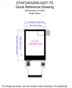 CFAF240320W020TTS Mechanical Drawing