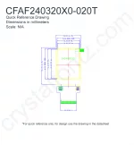 CFAF240320X0020T Mechanical Drawing
