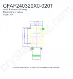 CFAF240320X0020T Mechanical Drawing