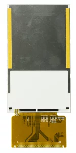 240x400 TFT LCD, Back view.
