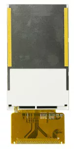 240x400 TFT LCD, Back view.