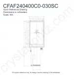 CFAF240400C0030SC Mechanical Drawing