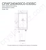 CFAF240400C0030SC Mechanical Drawing