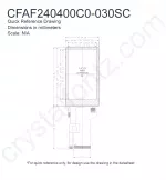 CFAF240400C0030SC Mechanical Drawing