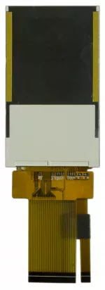 240x400 IPS TFT LCD, back view.
