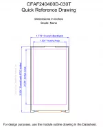 CFAF240400D030T Mechanical Drawing CFAF240400D030T Mechanical Drawing