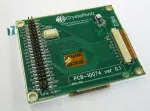 The carrier board for the CFAF320240F-035T* series of TFT displays serves both non and touch screen versions.