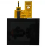 3.5 240x320 Capacitive Touchscreen TFT Display Module, front view, turned off.