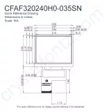 CFAF320240H0035SN Mechanical Drawing