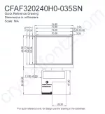 CFAF320240H0035SN Mechanical Drawing