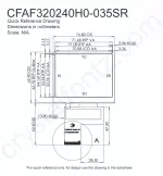 CFAF320240H0035SR Mechanical Drawing