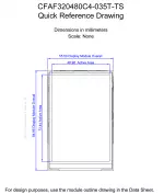 CFAF320480C4035TTS Mechanical Drawing