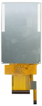 320x480 3.5-inch TFT Display module.
Back view, powered off.