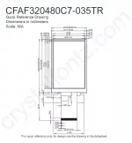 CFAF320480C7035TR Mechanical Drawing CFAF320480C7035TR Mechanical Drawing