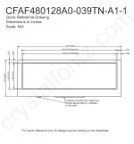CFAF480128A0039TNA11 Mechanical Drawing