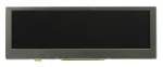 480x128 FTDI EVE Bar-Type Display, front-view, powered off.