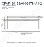 CFAF480128A0039TNA12 Mechanical Drawing