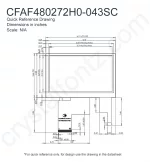 CFAF480272H0043SC Mechanical Drawing