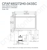 CFAF480272H0043SC Mechanical Drawing
