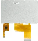 480x272 4.3-inch, TFT LCD Display module, back view, powered off.