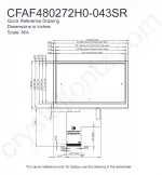 CFAF480272H0043SR Mechanical Drawing