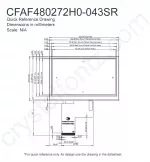 CFAF480272H0043SR Mechanical Drawing