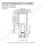 CFAF480640C0035BC Mechanical Drawing