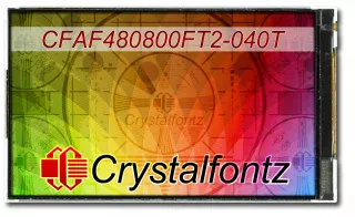480x800 4" RGB Color TFT LCD (CFAF480800FT2-040T)