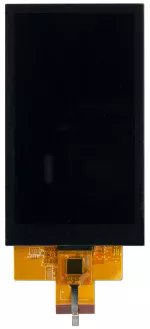 720x1280 Capacitive Touchscreen TFT LCD Display. Front view, powered off.
