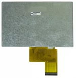 The CFAF480800A-050T is a 5.0 480x800 color TFT LCD display. Rear view w/ unfolded tail.