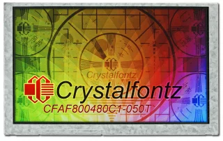 800x480 5.0" Full Color TFT LCD (CFAF800480C1-050T)