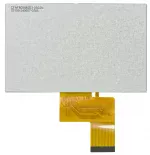 800x480 Sunlight Readable TFT Display, Back View, Powered Off, with unfolded FPC.