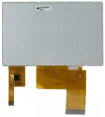 800x480 Capacitive Touchscreen TFT display, back view, powered off.